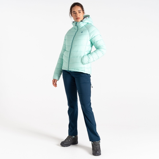 Veste cloisonnée de notre gamme Mountain Femme Turquoise