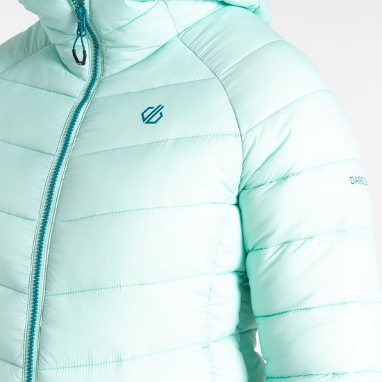 Veste cloisonnée de notre gamme Mountain Femme Turquoise