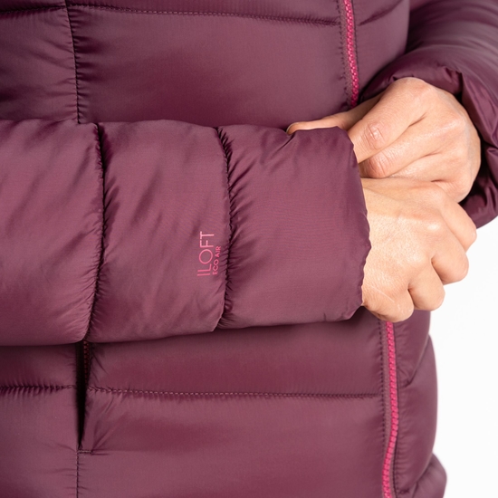 Women's Torrek Mountain Baffled Jacket Fig Purple