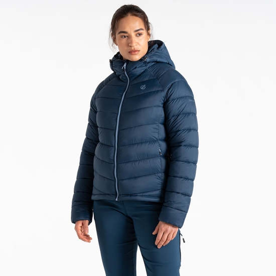 Women's Torrek Mountain Baffled Jacket Moonlight Denim