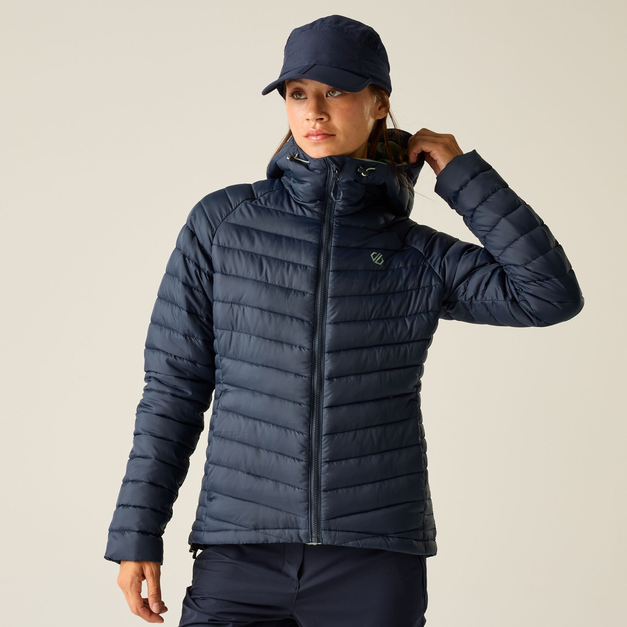 Dare 2B Women's Blue Air Lite Baffled Jacket Size: 8