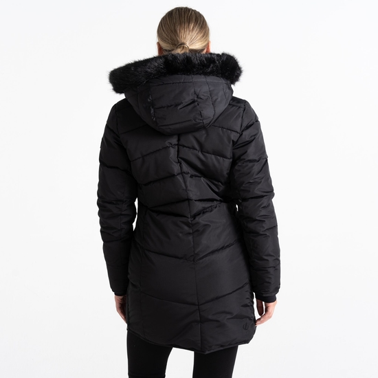 Women's Striking III Mid Length Padded Jacket Black