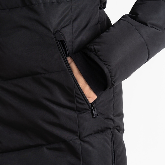 Women's Striking III Mid Length Padded Jacket Black