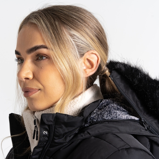 Women's Striking III Mid Length Padded Jacket Black