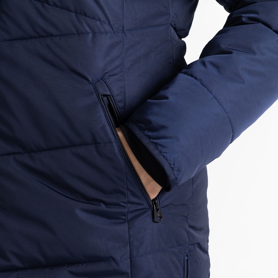 Women's Striking III Mid Length Padded Jacket Peacoat 