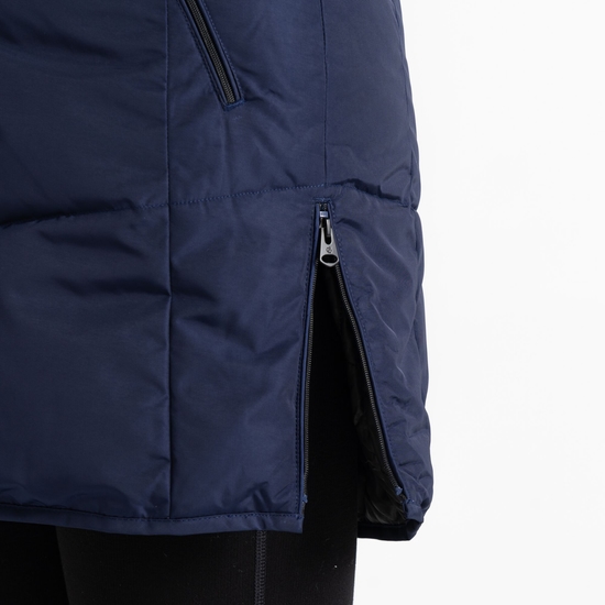 Women's Striking III Mid Length Padded Jacket Peacoat 