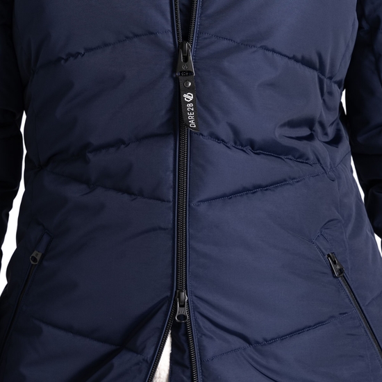 Women's Striking III Mid Length Padded Jacket Peacoat 
