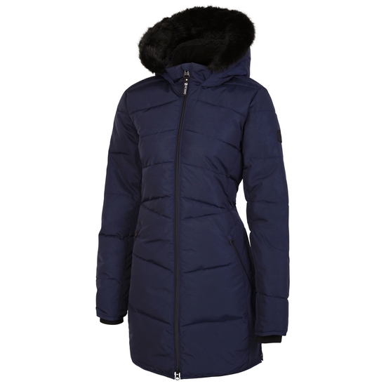 Women's Striking III Mid Length Padded Jacket Peacoat 