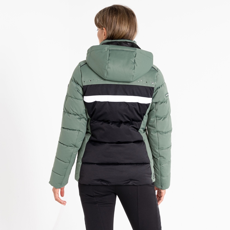 Veste de ski chaude Femme CRYSTALLIZE Vert Dare2B FR