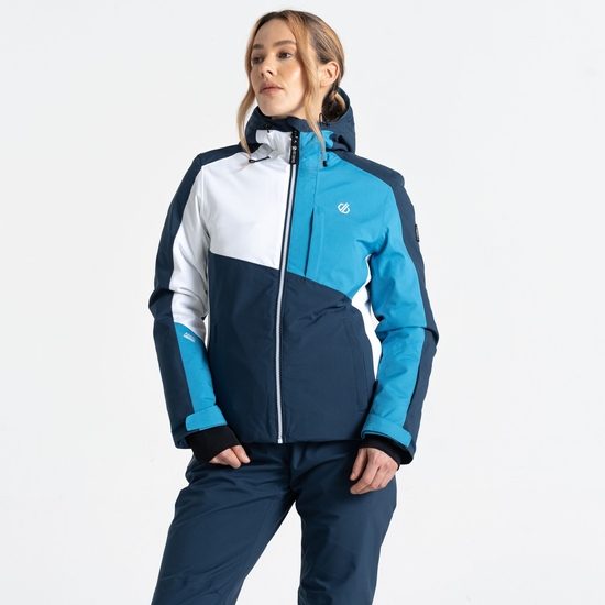 Women's Chute Ski Jacket Moonlight Denim
