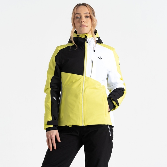 Women's Chute Ski Jacket Yellow Plum