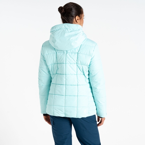 Damen Blindside Skijacke Hellblau
