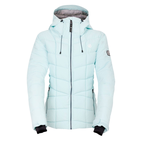 Damen Blindside Skijacke Hellblau
