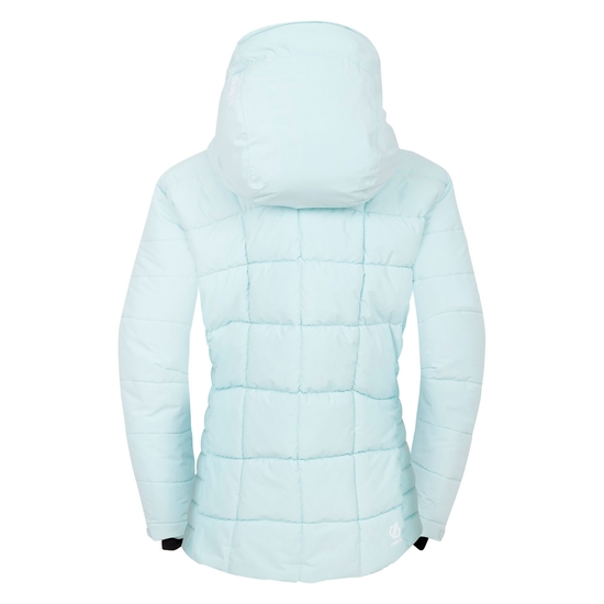 Damen Blindside Skijacke Hellblau