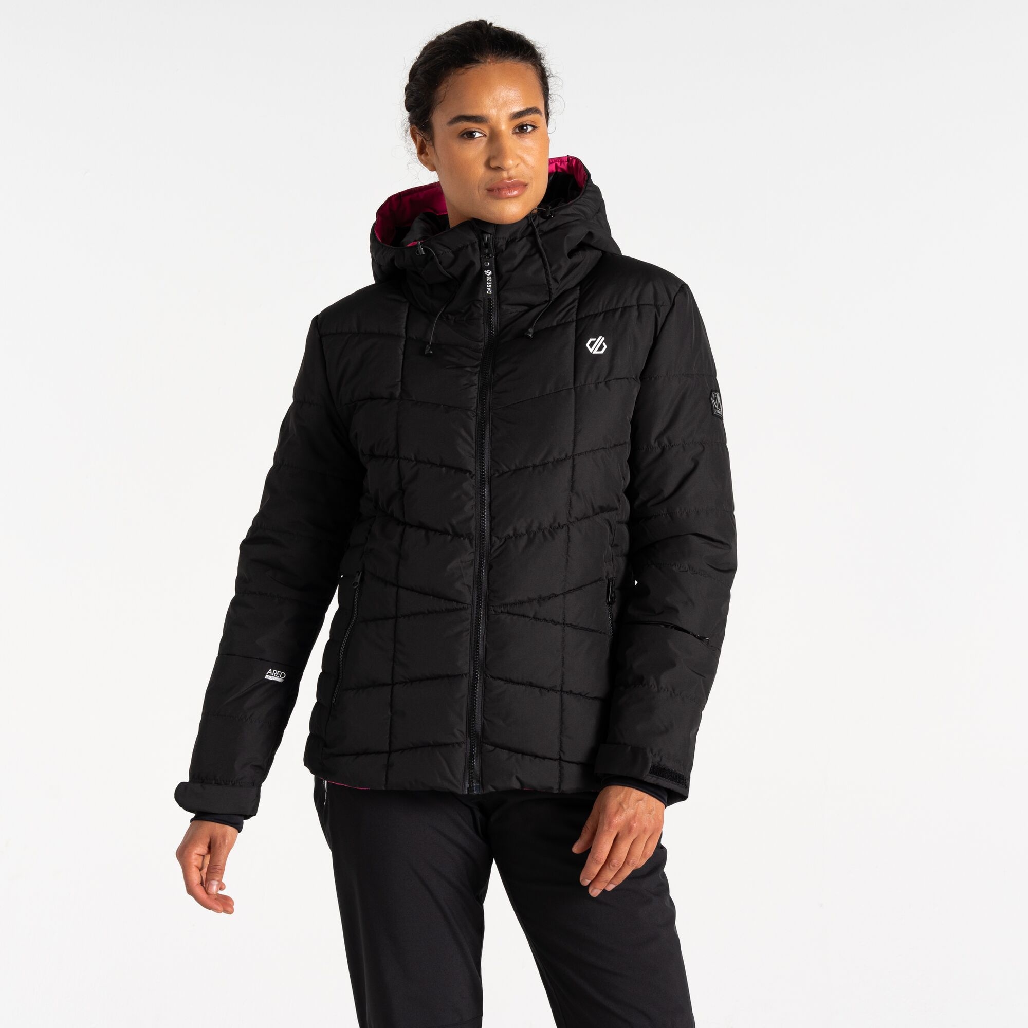Dare 2b Breathable Women's Black Blindside Ski Jacket, Size: 10