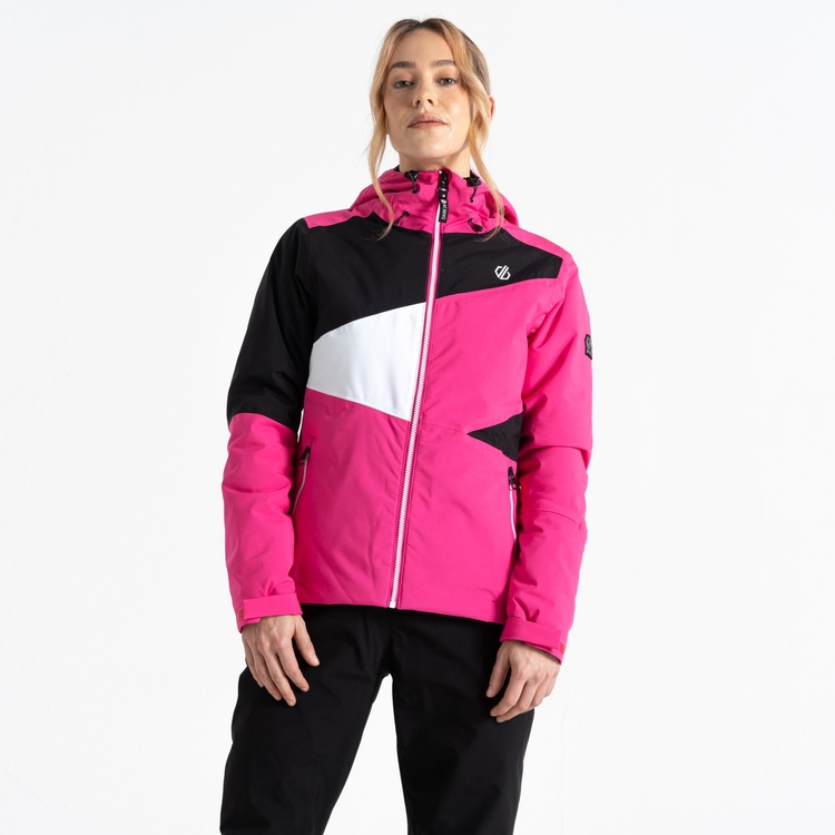 Womens pink snow jacket outlet