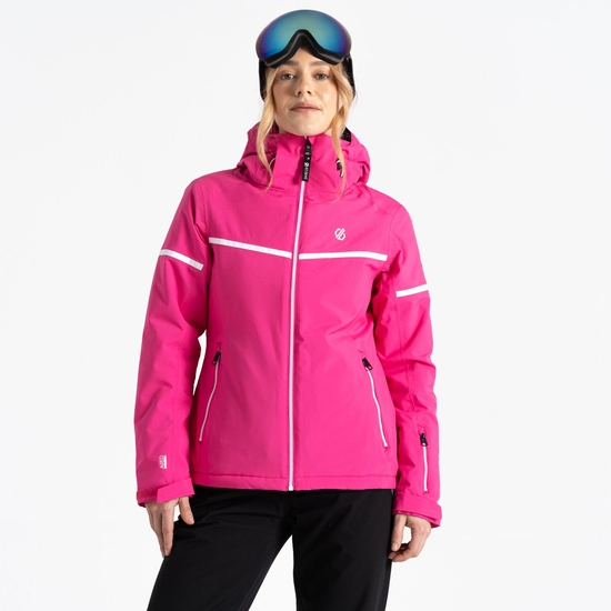 Carving Femme Veste de ski Rose