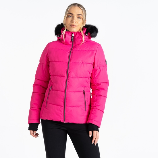 Damen Glamourize IV Skijacke Rosa