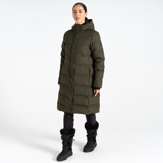 Women's Wander Padded Jacket Dark Khaki