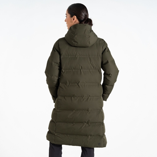 Women's Wander Padded Jacket Dark Khaki