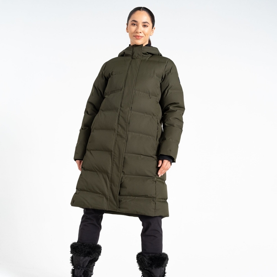 Women's Wander Padded Jacket Dark Khaki