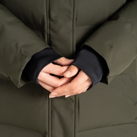 Women's Wander Padded Jacket Dark Khaki