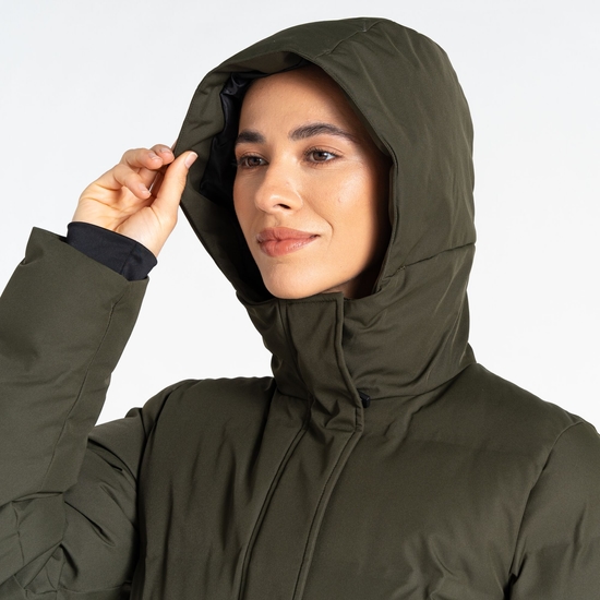 Women's Wander Padded Jacket Dark Khaki
