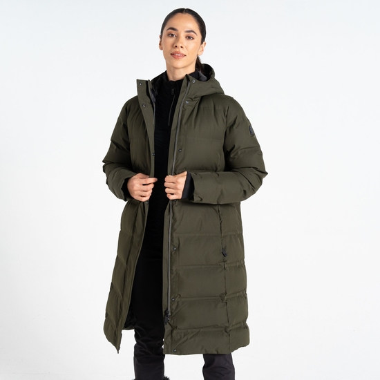 Women's Wander Padded Jacket Dark Khaki