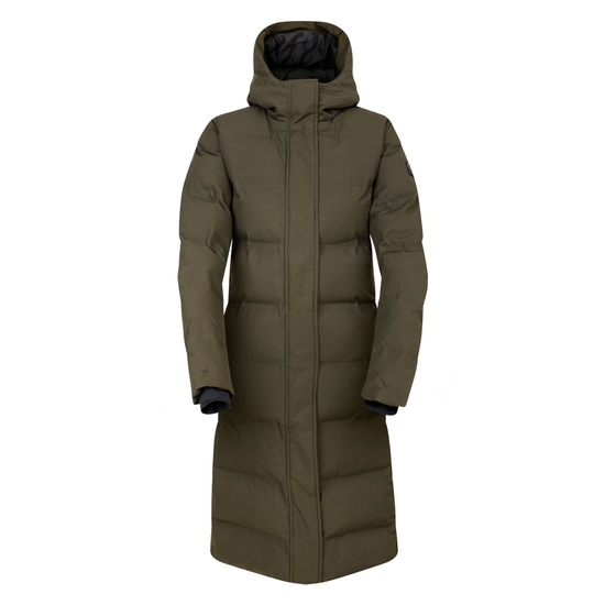 Women's Wander Padded Jacket Dark Khaki
