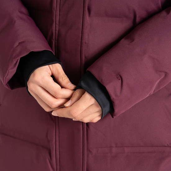 Women's Wander Padded Jacket Fig Purple