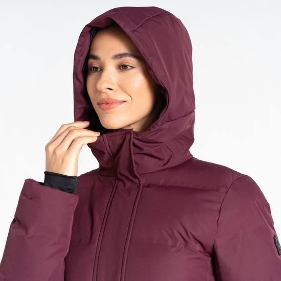 Women's Wander Padded Jacket Fig Purple