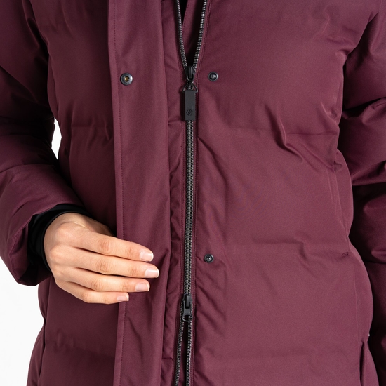 Women's Wander Padded Jacket Fig Purple