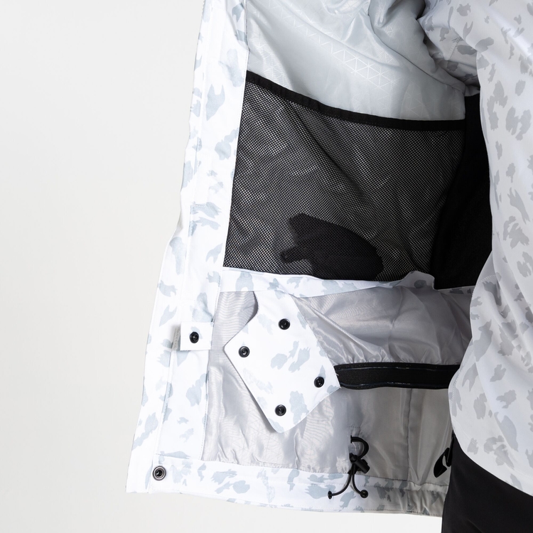 Women's Ski Life Jacket - White Dash Print | Dare2B ROW