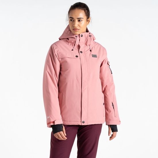 Veste Femme Ski Life Rose Poussiéreux