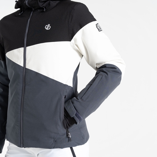 Veste de ski Femme Ice III Gris-Noir