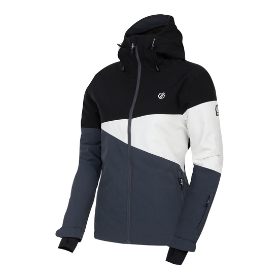 Veste de ski Femme Ice III Gris-Noir