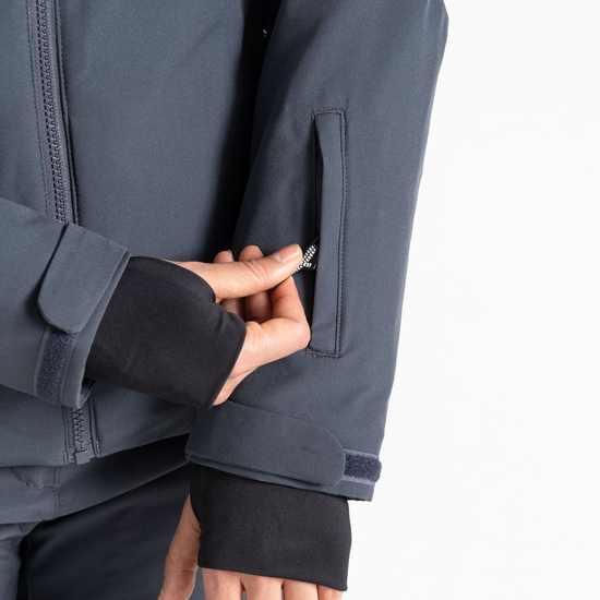 Veste de ski Femme Ice III Rose Poudré Et Gris