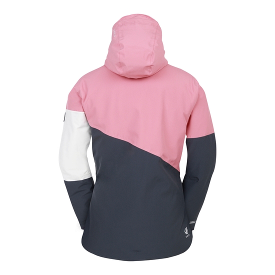 Veste de ski Femme Ice III Rose Poudré Et Gris