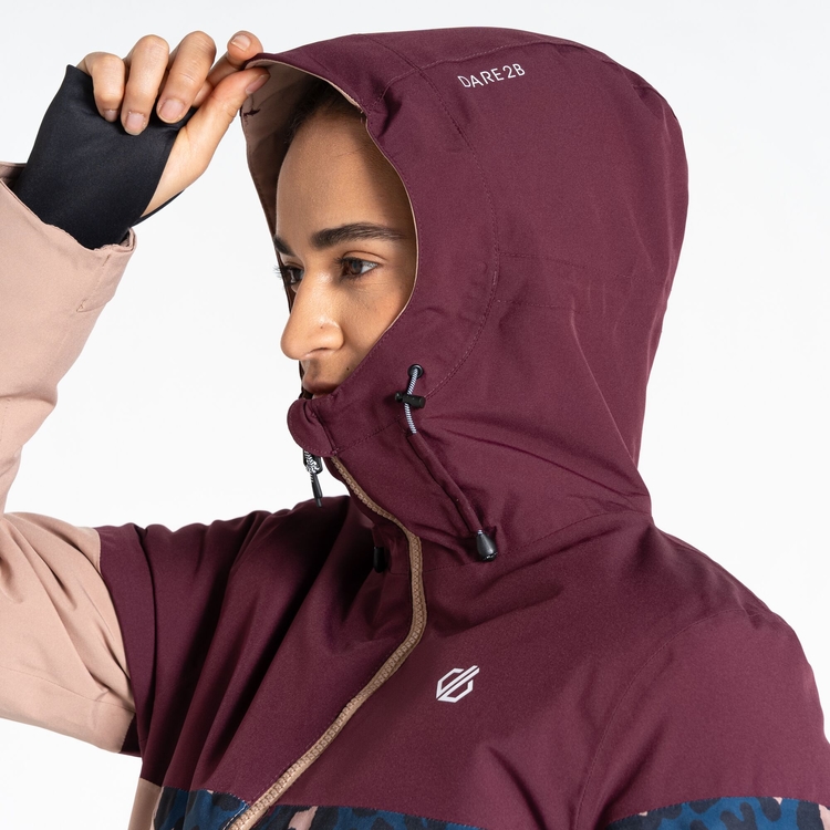 Burgundy snowboard jacket online