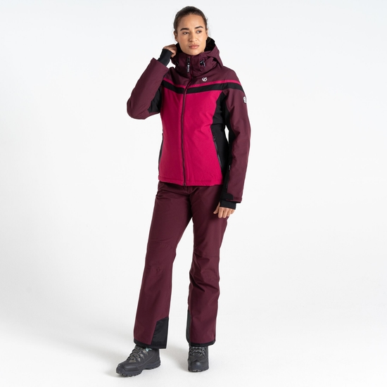 Women's Flurry Ski Jacket Berry Pink