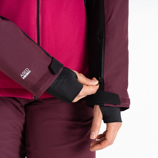Women's Flurry Ski Jacket Berry Pink