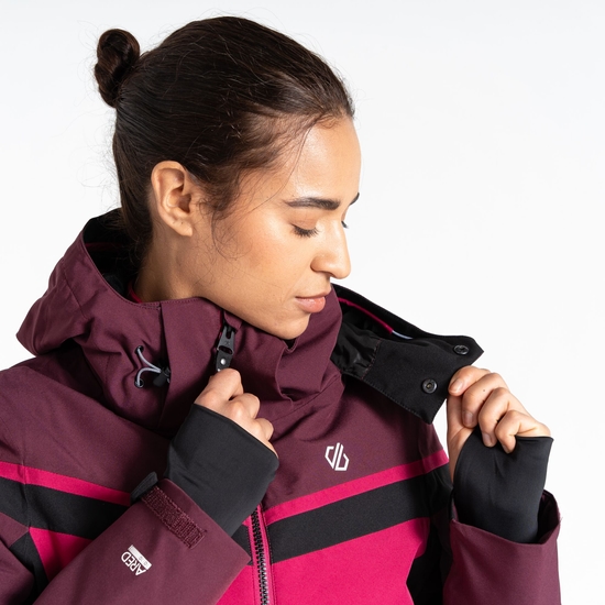 Women's Flurry Ski Jacket Berry Pink