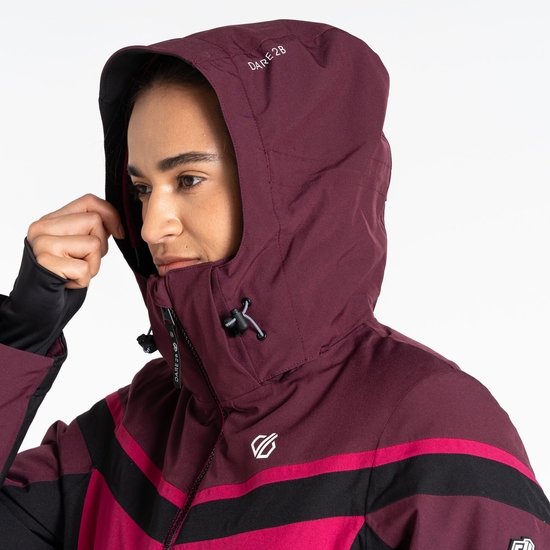 Women's Flurry Ski Jacket Berry Pink