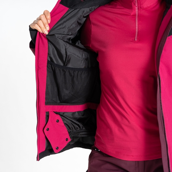 Women's Flurry Ski Jacket Berry Pink
