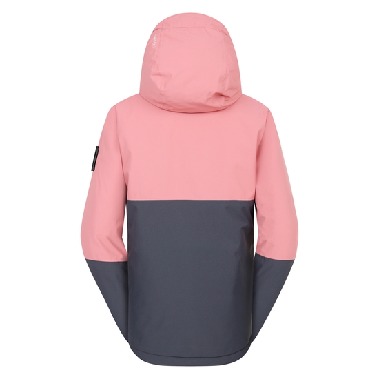 Veste de ski à enfiler Femme Snowburst Rose Poudré Et Gris