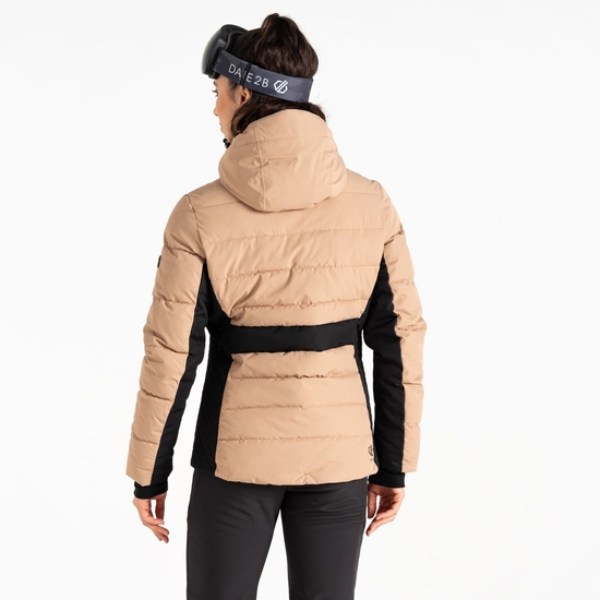 Women's Glacial Ski Jacket Beige