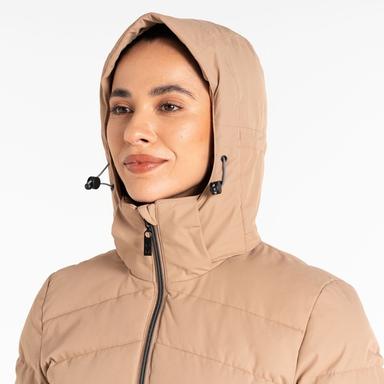 Women's Glacial Ski Jacket Beige