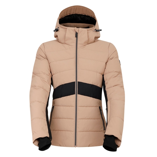Women's Glacial Ski Jacket Beige