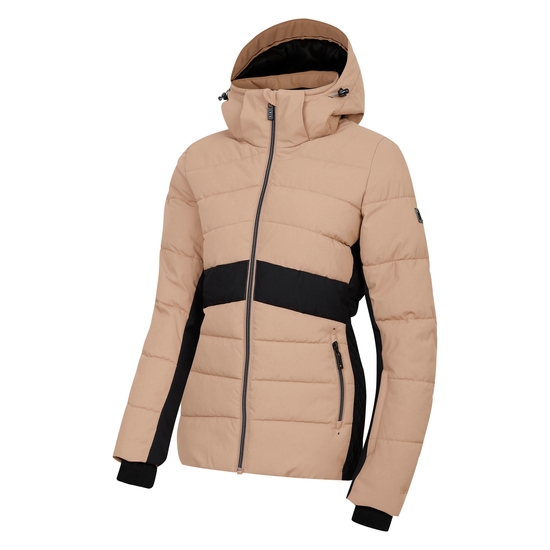 Women's Glacial Ski Jacket Beige