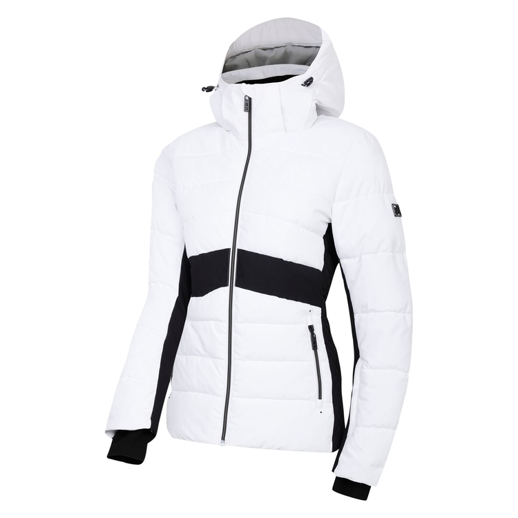 Womens white ski coat cheap